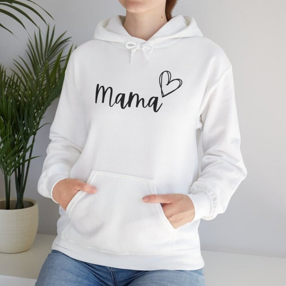Mama Hoodie, Gift For Mom, Simple Mama Hoodie, Cute Mama Hoodie, Mama Hoodie
